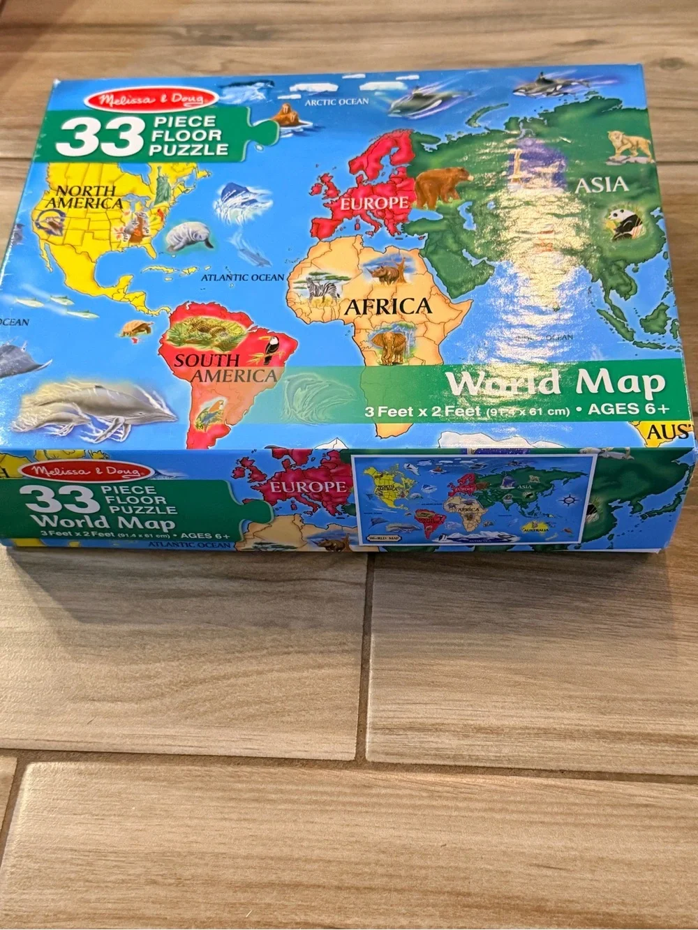 Four Melissa & Doug Puzzles